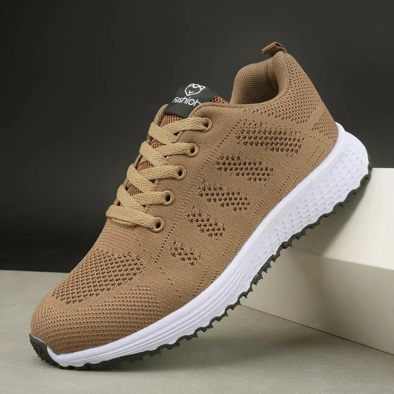 Women Sports Shoes for Women 2023 Casual Tennis Shoes Breathable Walking Mesh Platform Running Shoes Sneakers Female Footwear Good Vibrations