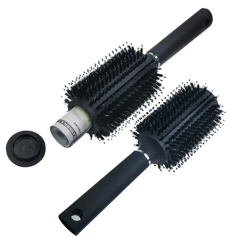 Hair Brush Comb Diversion Stash Safe Hidden Compartment Functions As An Authentic Brush Perfect for Travel or At Home Good Vibrations