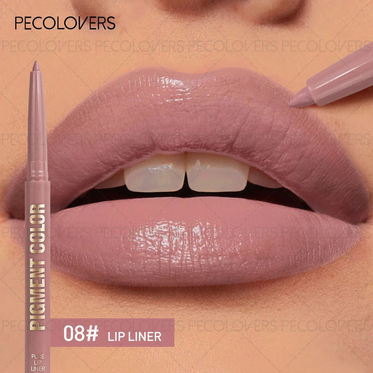1PC Matte Lip Liner, Waterproof, Easy To Color, Durable, Three-dimensional Lips, Long-lasting, Women's Gift Good Vibrations