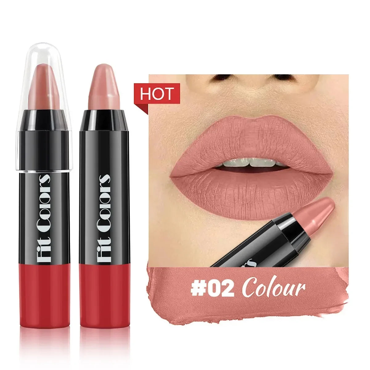 1PC Matte Lip Liner Pencil Lip Outline Contouring Lasting Waterproof Lipstick Crayon Pigments Moisturizing Lip Balm Cosmetics Good Vibrations