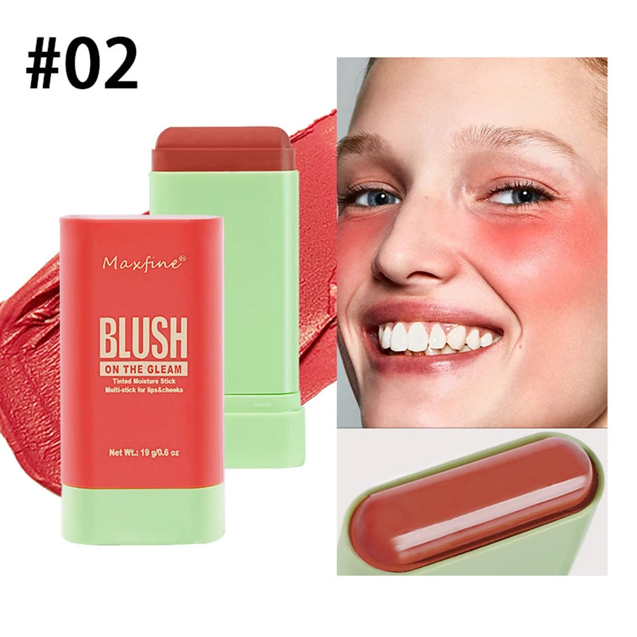 Shining Blush Stick Smooth Long Lasting Non Fading Highly Pigmented Lightweight Gifts Good Vibrations