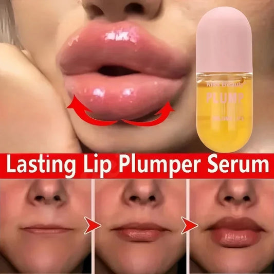 Lip Plumper Oil Instantly Plumps Lips Increasing Lip Elasticity Long-lasting Moisturize Gloss Saturation Beauty Makeup Lip Care Good Vibrations