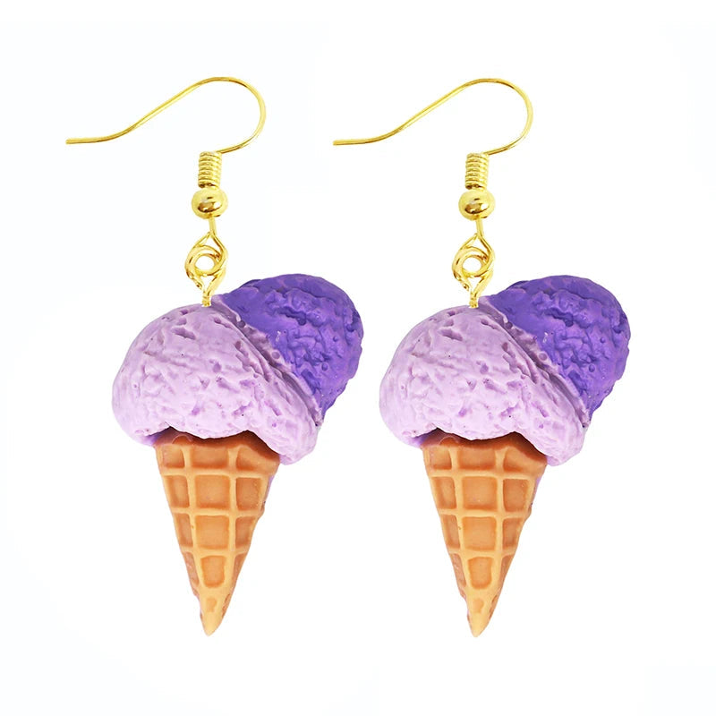 Earrings For Women Girls Cute Foods Hamburg Pizza Chicken Leg Candy Bottle Handmade Candy Kids Funny Resin Good Vibrations Adult Super Store