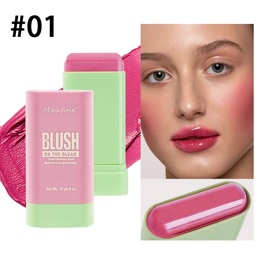 Shining Blush Stick Smooth Long Lasting Non Fading Highly Pigmented Lightweight Gifts Good Vibrations