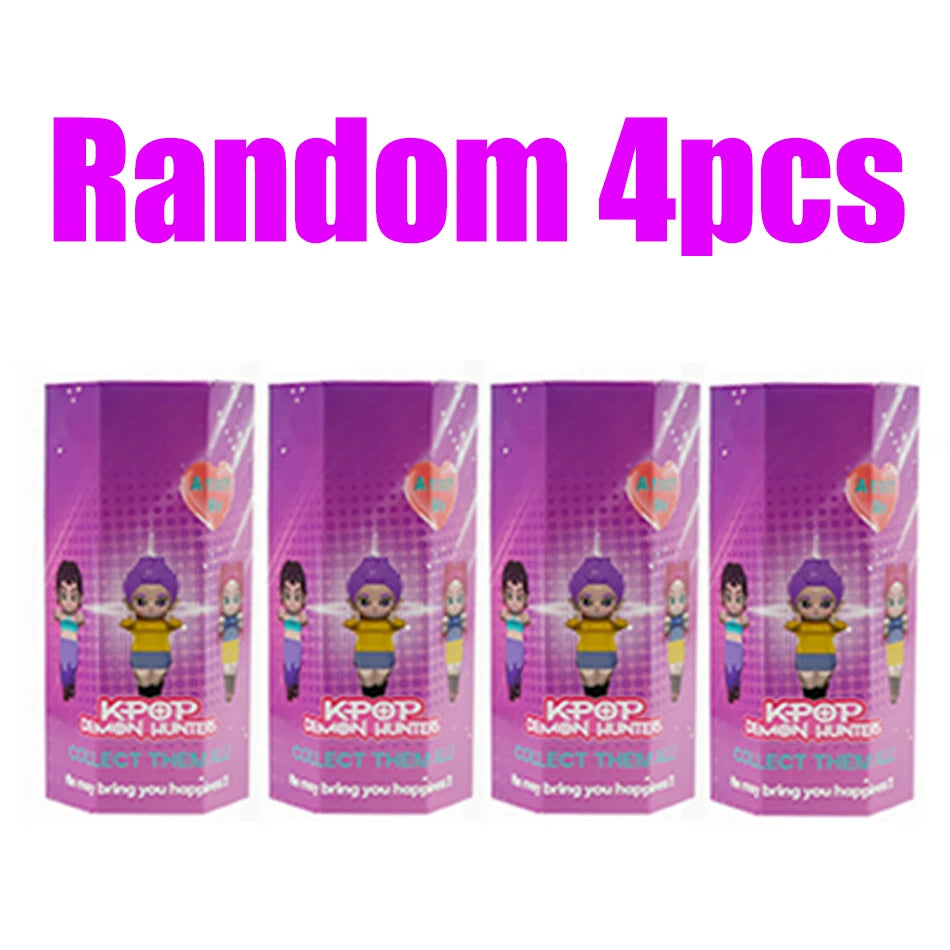 Hot Party Angel KPop Demon Hunters Blind Box Car Decoration Desktop Computer Screen Cupid Hand Fashion Play Doll Birthday Gift Good Vibrations