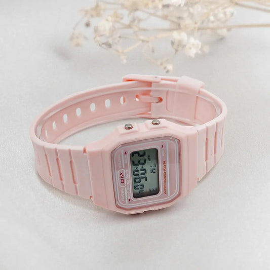 Hot Selling Women LED Digital Electronic Watch Multifunctional Outdoor Simple Leisure Men and Women Sports Watch Reloj Good Vibrations