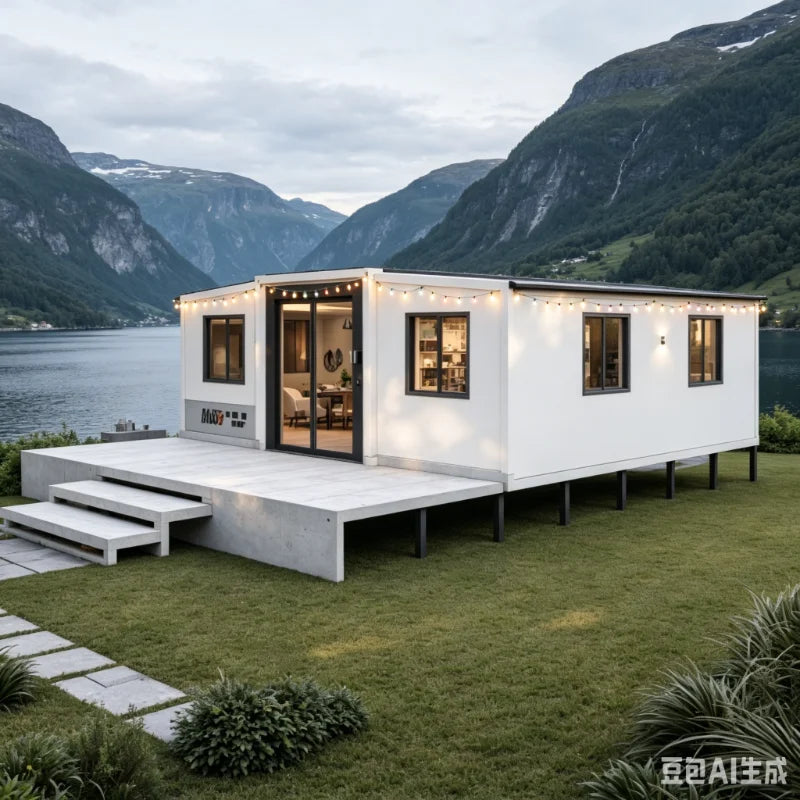 Prefab Houses Module Prefabricated Expandable Container Home Foldable Tiny 2 3 4 Bedroom Living Container House 20Ft 40Ft Good Vibrations