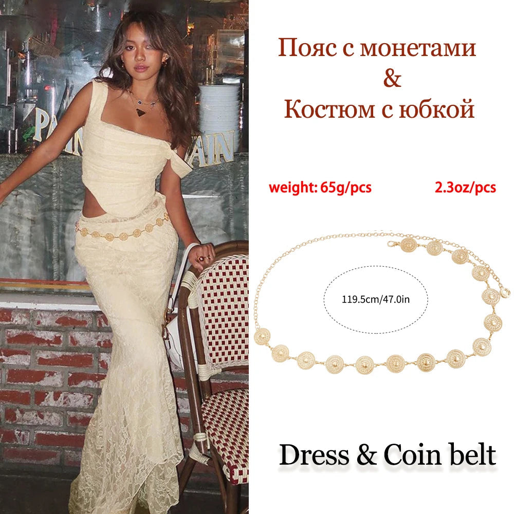 Mingmingxi Summer Sleeveless 2 Piece Sets Womens Outfits Elegant Formal Events Wedding Guest Dresses Sexy Cropped Top and Skirt Good Vibrations