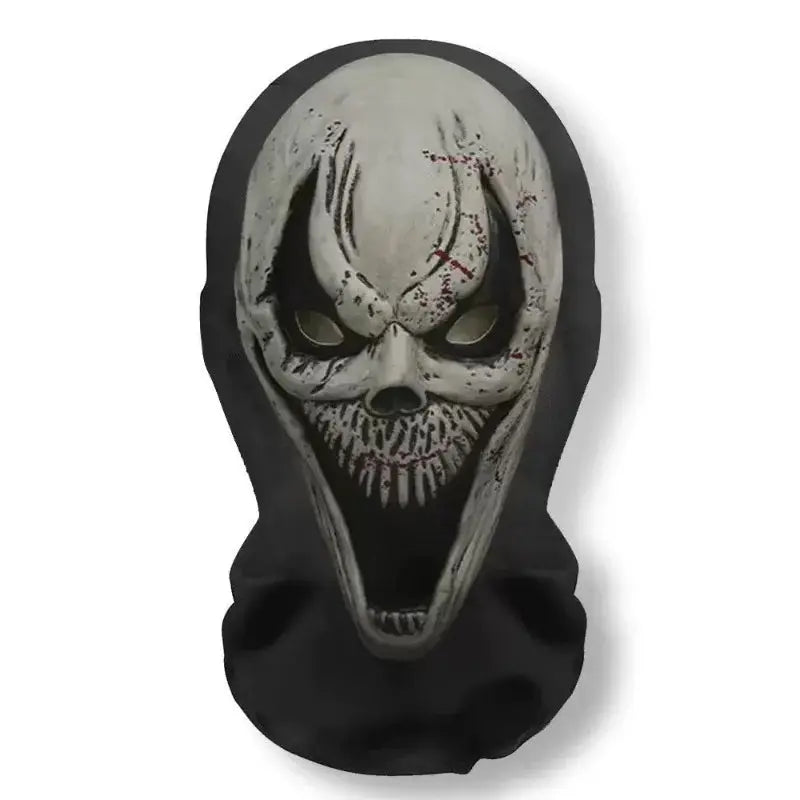 Halloween Ghost Face 3D Mask Balaclava Full Face Elastic Mesh Breathable Skull Headcovers Horror Party Halloween Cosplay Props Good Vibrations