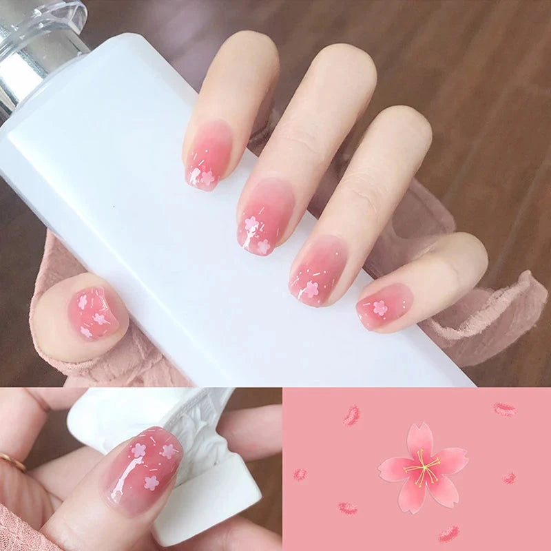 New Nail Polish Quick Dry No-bake Lasting Water-based Tearable Manicure Not Easy To Fade Semi-permanent Varnish Nail Art Good Vibrations