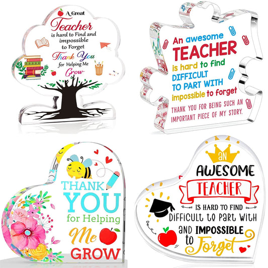 Thank you gift for teachers, birthday gift, New Year's party gift, teacher's office, classroom decoration plaque Good Vibrations