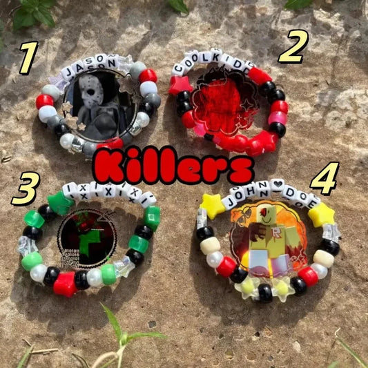 Gamer-Inspired Kandi Bracelet - Handmade Beaded Design | Unique Gift for Gamers, Birthdays & Christmas Good Vibrations