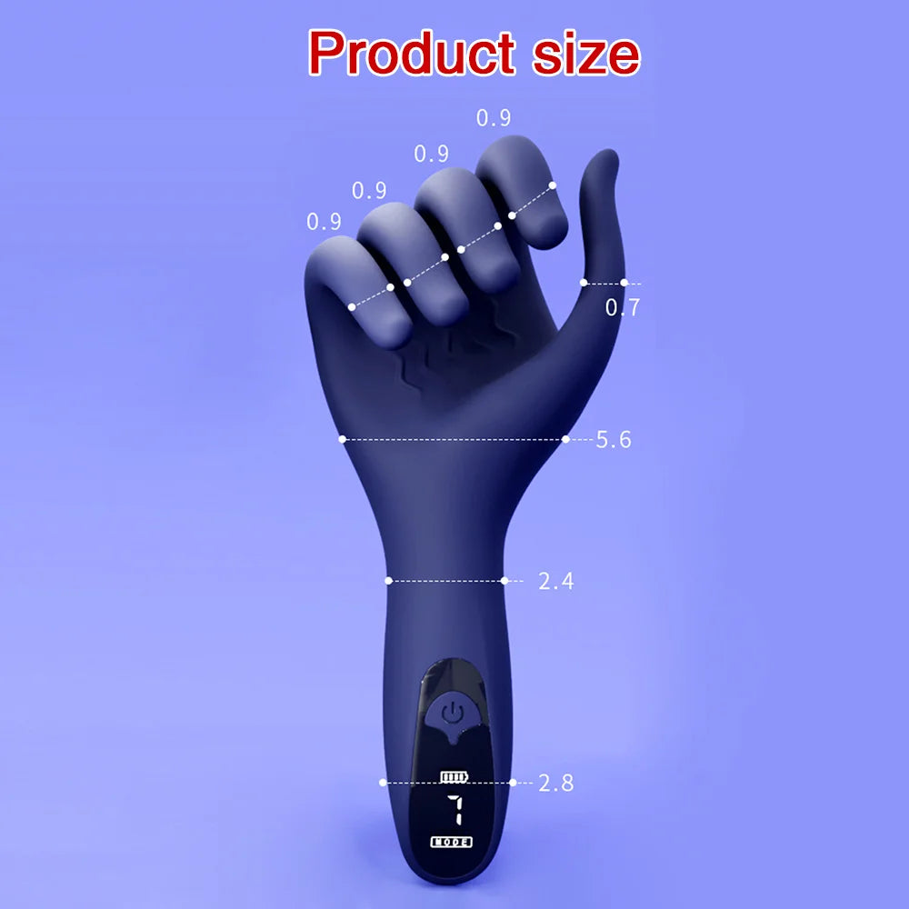 Glans Trainer for Men Powerful Vibrating Penis G Spot Masturbator Soft Fingertip Prolong Endurance Massage Vibrator Erotic Toys Good Vibrations Adult Super Store