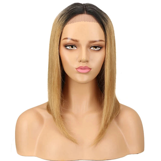 Sleek Lace Human Hair Wigs For Women Straight Bob Brazilian Hair Wigs Long Brown Red Colored T Part Lace Wigs Real Woman Wigs Good Vibrations