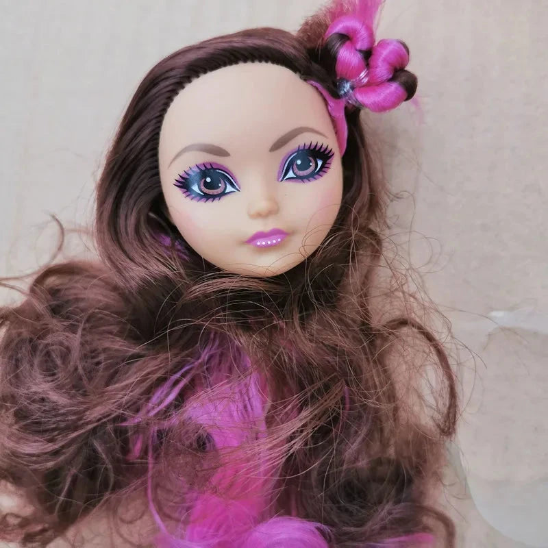 Monstering High Doll Toy Head No Hair Doll Heads DIY Plants Hair Head Doll Bald Heads Original Rare Collection Head Toys Good Vibrations