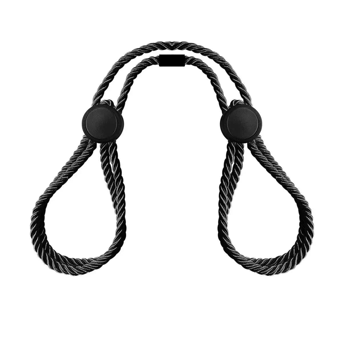 Erotic adjustable handcuffs and ankle cuffs BDSM accessory for adults.