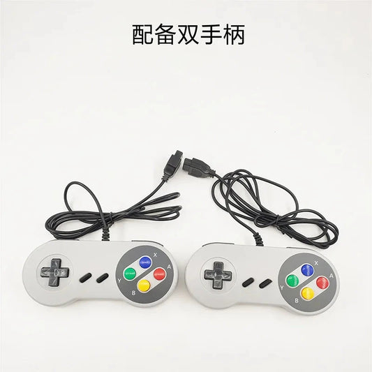 Super Mini SFC Game Consle Built-in 620 Dual Gamepad AV HDMI Output 8Bit TV Game Box Classic SNES Good Vibrations