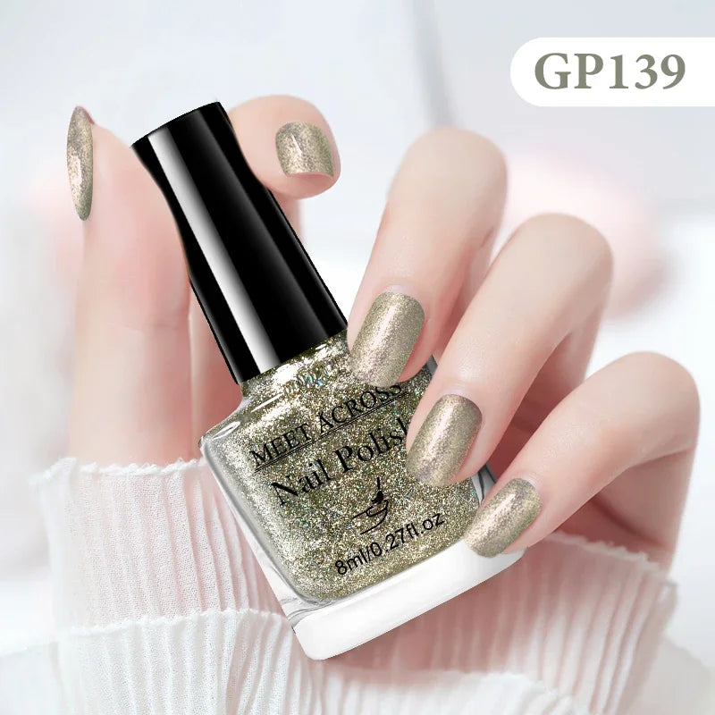 8ml Water-Based Nail Polish 48 Colors Long Lasting Quick Drying No Need of Lamp to Cure Nail Supplies Vernis for Nails Manicure Good Vibrations