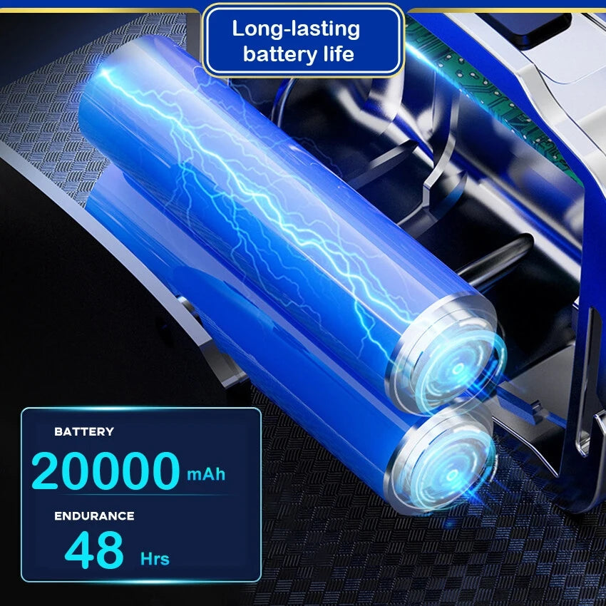 1000m High-beam Headlight Flashlight Headlamp rechargeabl waterproof Emergency Cycling Camping Good Vibrations