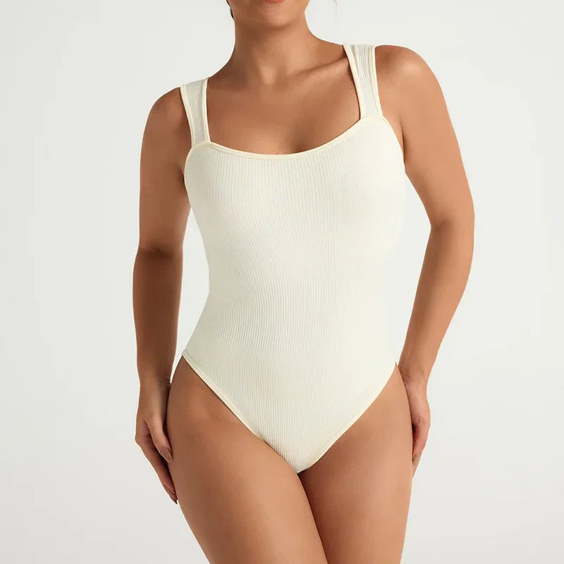 sexyTightFitting Sleeveless Threaded Jumpsuit for Women Comfortable and Sexy One-piece Yoga Suit Plus Size Sports Leggings Women Good Vibrations