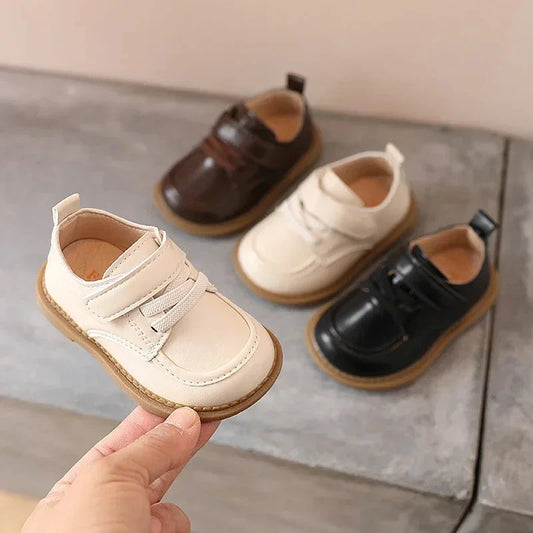 Baby Boy Shoes Spring Autumn Toddler Infant Shoes Newborn First Walkers Party Wedding Baby Soft PU Leather Shoes Good Vibrations