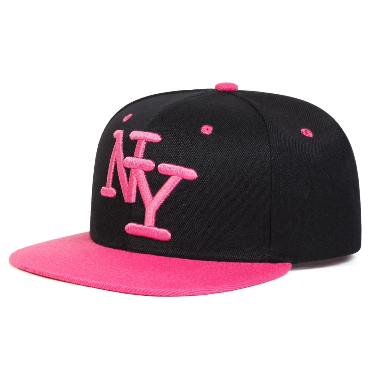 Unisex NY Letter Embroidery Hip-hop Hats Spring Autumn Outdoor Adjustable Casual Baseball Caps Sunscreen Hat Sports Cap Good Vibrations