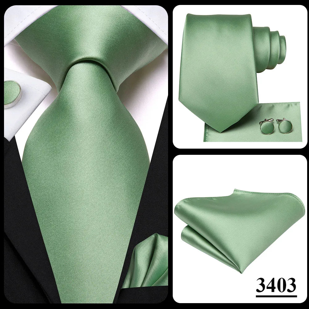 Hi-Tie Blue Business Solid 100% Silk Men's Tie NeckTie 8.5cm Ties for Men Formal Luxury Wedding High Quality Gravata Good Vibrations