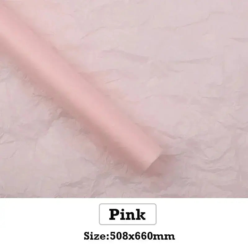 10pcs 50*66cm Flower Wrapping Paper Flower Bouquet DIY Craft Paper Wedding Birthday Baby Shower Party Gift Packing Supplies Good Vibrations