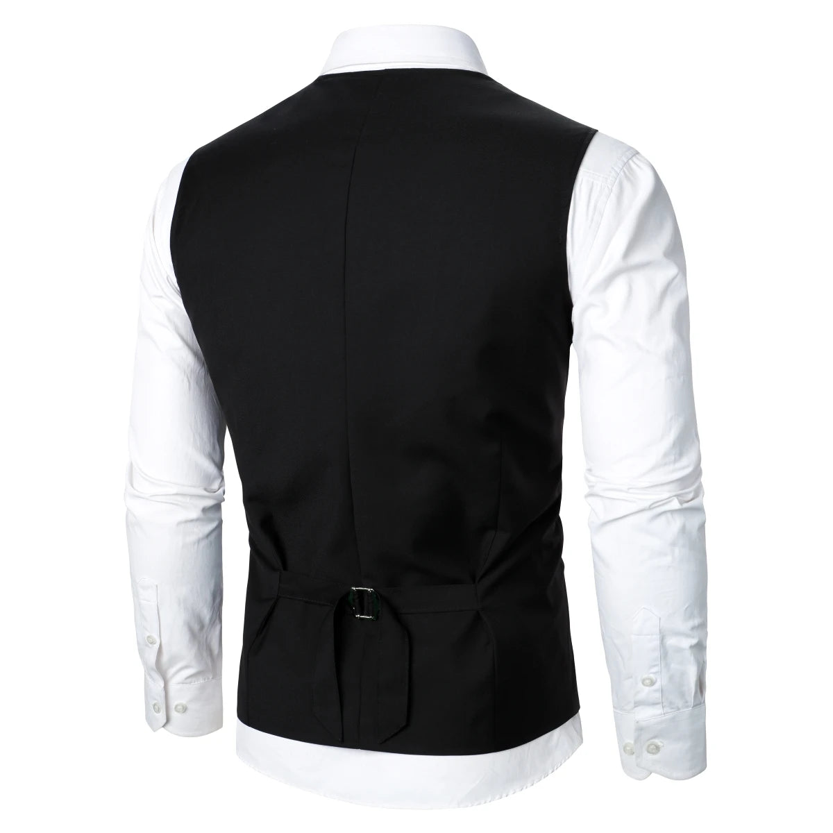 Men Suit Vest Coat Stripe Fabric Open Button Design Classic Design Causal Business Fashion Slim Fit Men Suit Good Vibrations