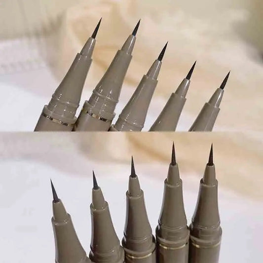 Slim eyeliner is waterproof, sweat-proof, long-lasting and non-smudged. Newbie brown eyeliner liquid pen Good Vibrations