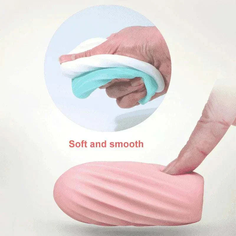Soft textured male masturbator cup with realistic feel, waterproof and easy to clean.