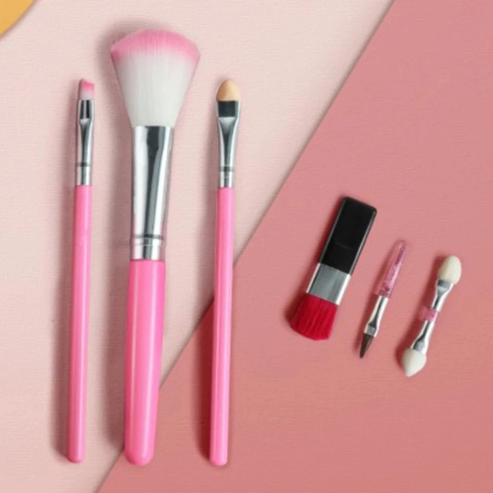 Children Makeup Cosmetics Pretend Playing Box Princess Make Up Girl Toy Play Set Lipstick Eye Shadow Safety Nontoxic Kit Toy Kid Good Vibrations