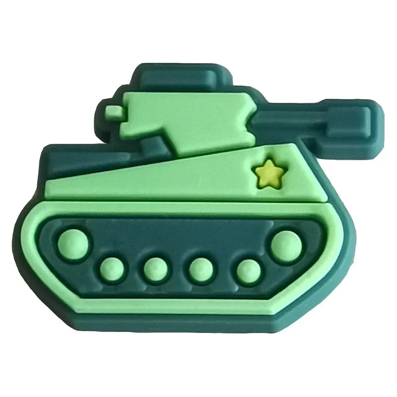 Shoe Charms for Crocs Accessories
Picnic Bus Shoes Charm for Croc Decorations Pins Men Accessory Jeans Woman Clogs Clips Badges Good Vibrations