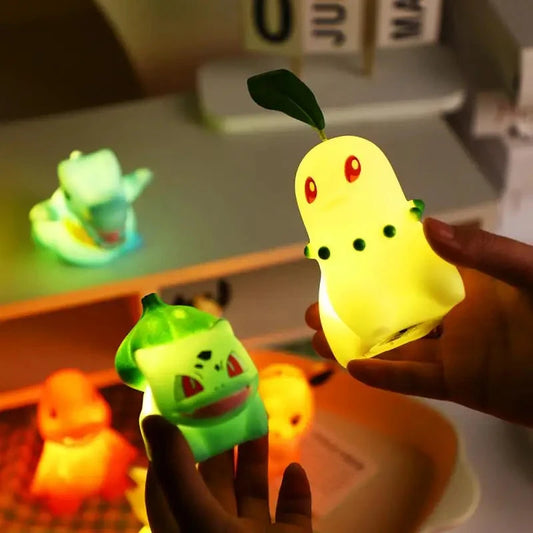 Pokemon Gengar Pikachu Anime Atmosphere Lamp Children Cute Desktop Ornaments Living Room Bedroom Atmosphere Lamp Birthday Gift Good Vibrations Adult Super Store