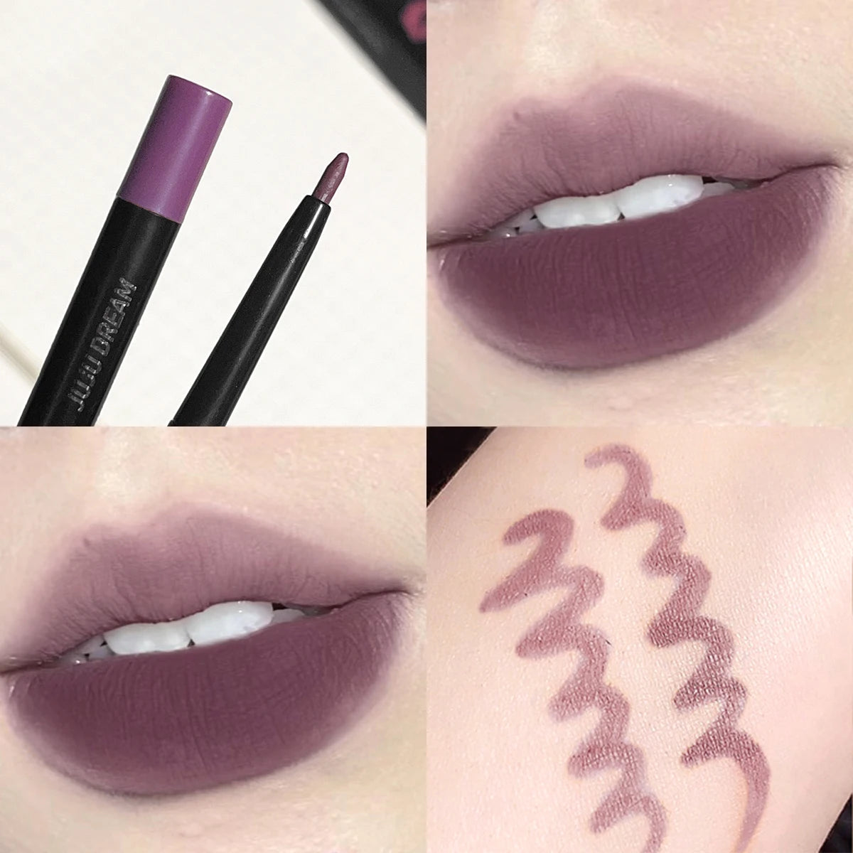 Lip line pencil outlines lips lasting waterproof, not easy to decolorize, non-sticky, coloring, matte lipstick Good Vibrations
