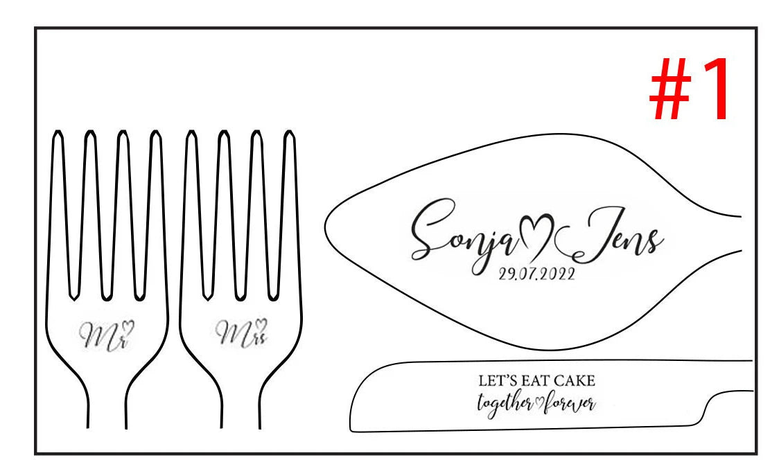 Personalized Wedding Cake Cutting Set Custom Engraved Gifts Wedding Gift For Bridal Shower Unique Anniversary Engagement Gift Good Vibrations
