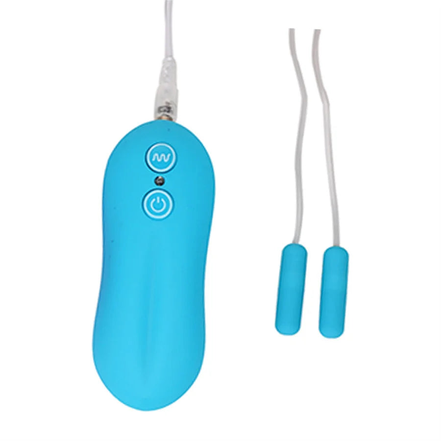 10 Speed Dual Bullet Vibe Vibrator - Double Eggs Toy