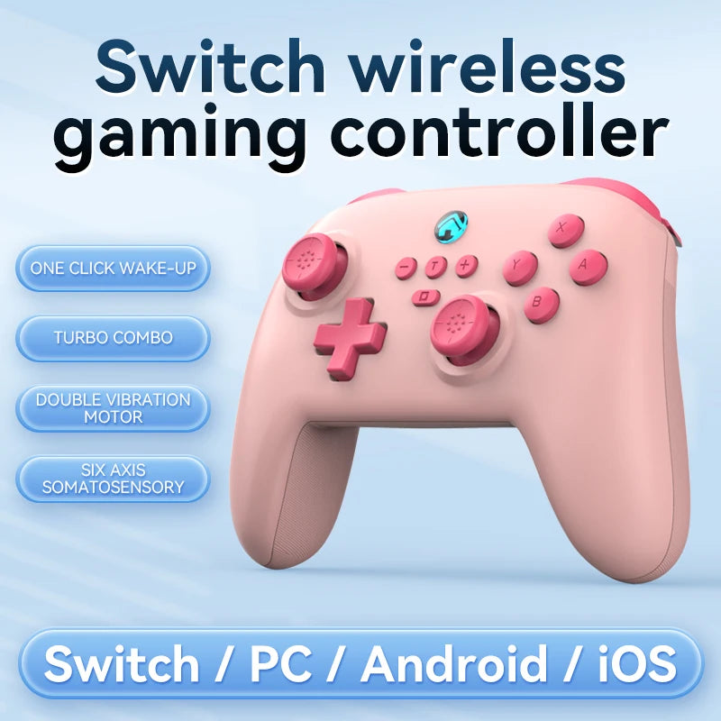 Wireless Game Controller For Switch Switch oled NS Pro GamePad Six-axis vibration PC Game joystick Good Vibrations