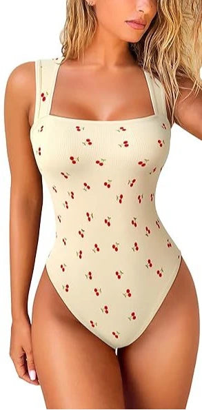 Women Sexy Thread Short Bodysuit Seamless Sleeveless Knited Bodysuit Fitness Yoga Trainning High Elastic Sports Unitard Jumpsuit Good Vibrations