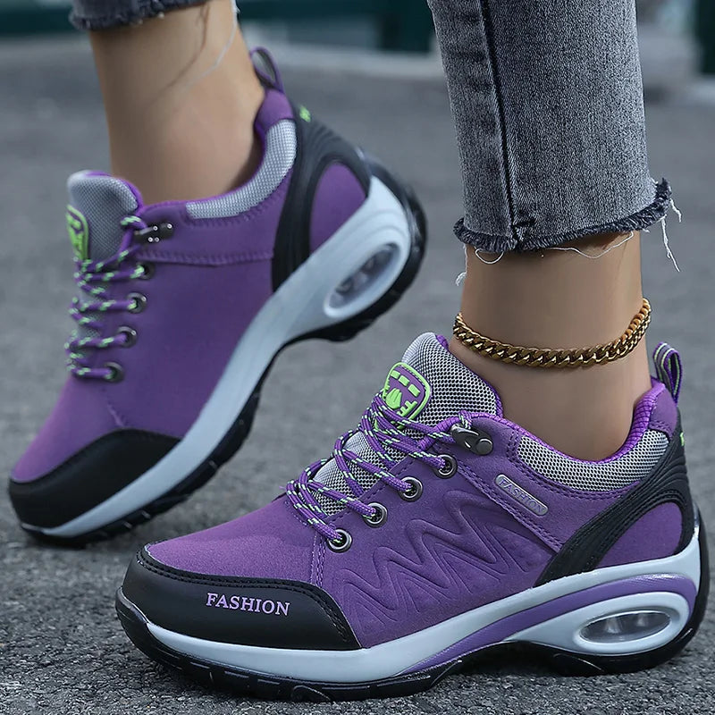 Women's Sneaker 2025 Women Sneakers With Heels Casual Shoes Woman Vulcanize Footwear Autumn Zapatillas De Mujer Casual Sports Good Vibrations