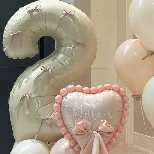 26pcs Cream White Themed Wedding Balloon Set for Adult Children Baby Shower Helium Globos Party Decoration Newborn Supplies Toys Good Vibrations