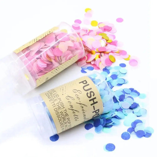 Colorful Pastel Exploding Birthday Anniversary Bridal Shower Party Supplies Confetti Popper Confetti Decorations For Wedding Good Vibrations
