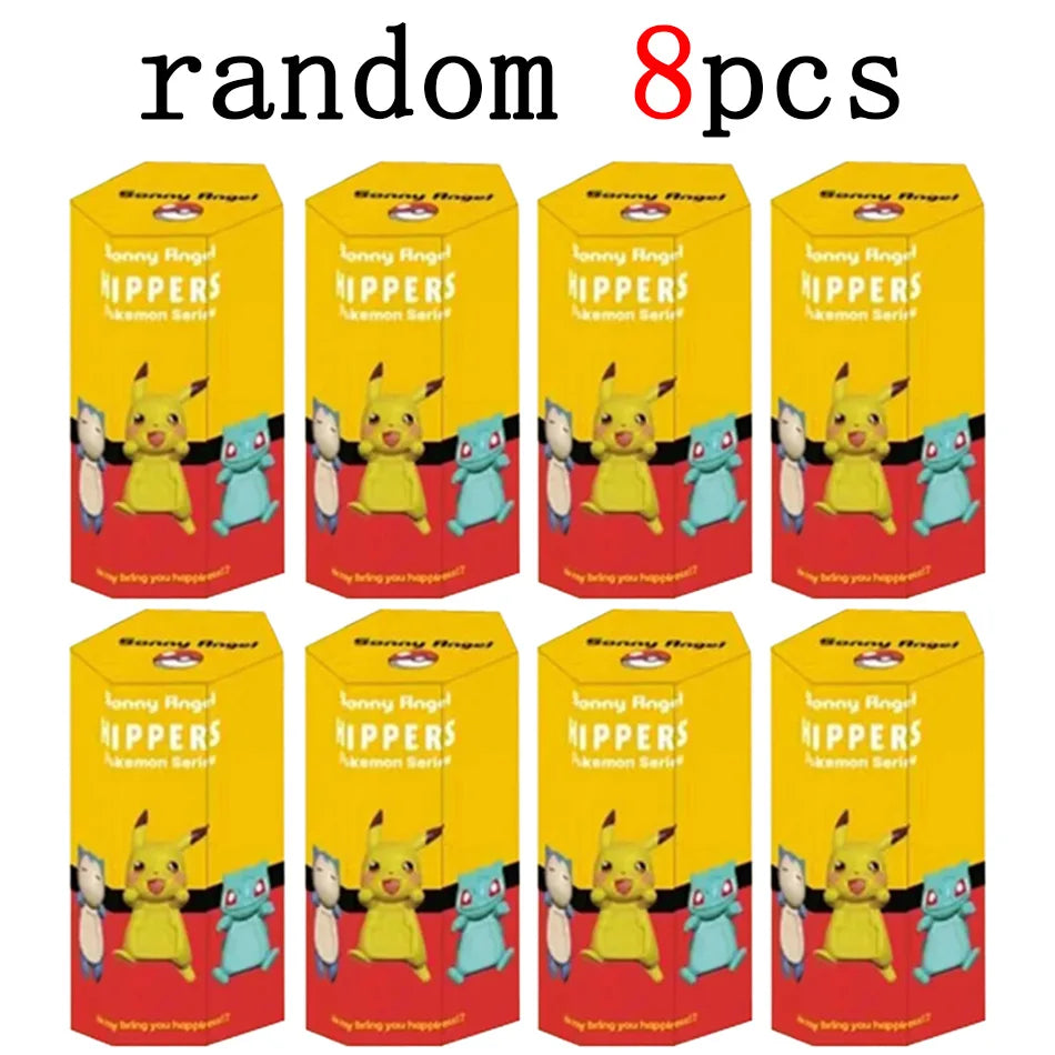 Pokemon Surprise Blind Box - Mysterious Anime Figures including Pikachu & Bulbasaur - Party Angel Theme Children's Toy Good Vibrations