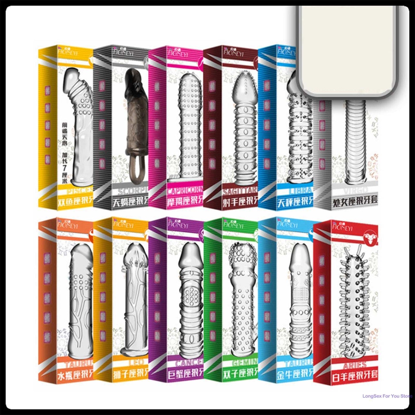 Particles Condoms Reusable Sex Toys High Sensitivity Sleeves