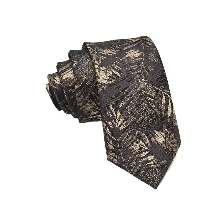 35 Styles Men's Silk Ties Jacquard Dot Floral 8cm Necktie Accessories Daily Wear Shirt Suit Cravat Wedding Party Gifts Neck Tie Good Vibrations