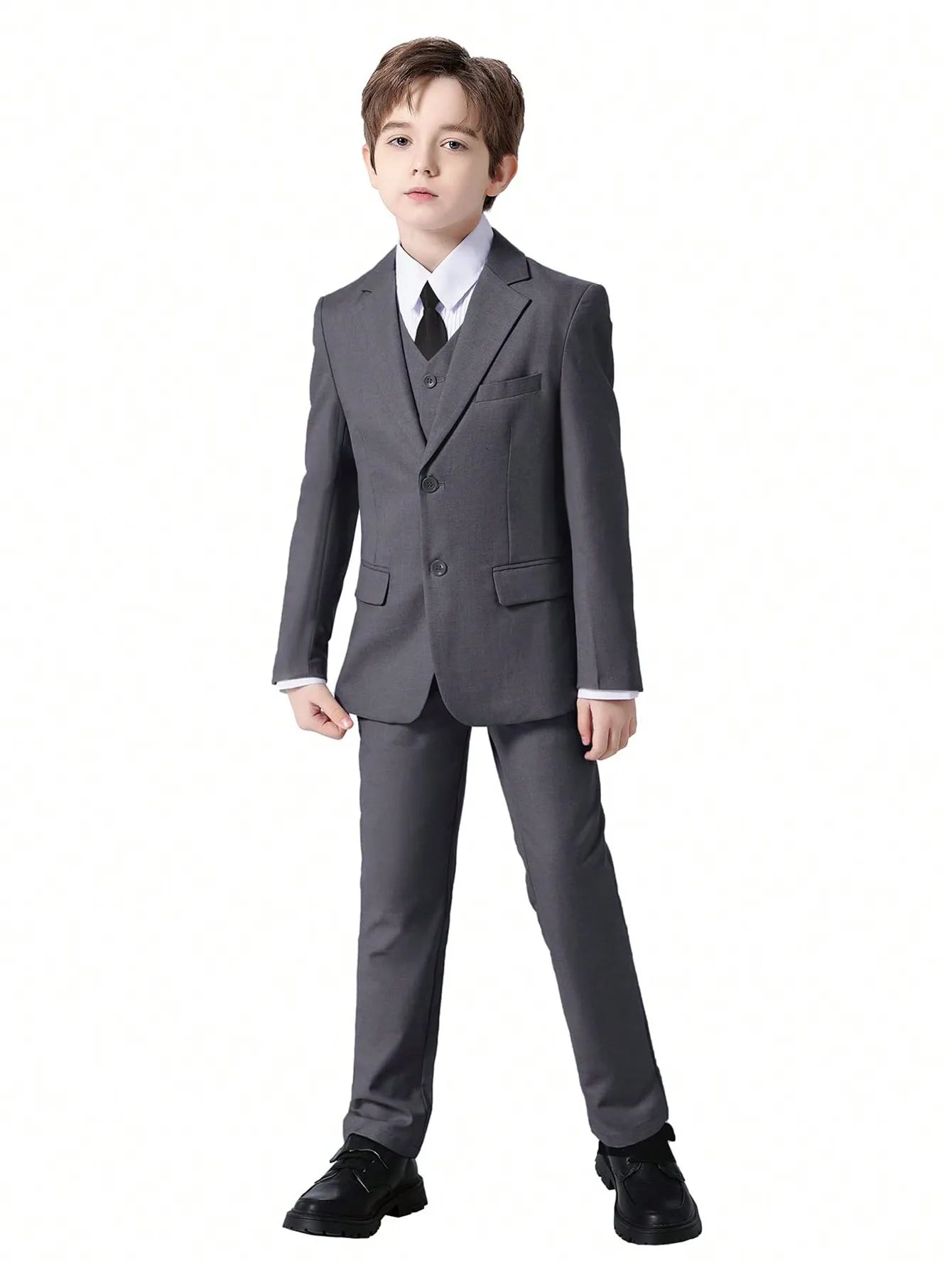 Boys Suits Colorful Formal Suits 5 Piece Slim Fit Dresswear Suit Set School Uniforms Good Vibrations