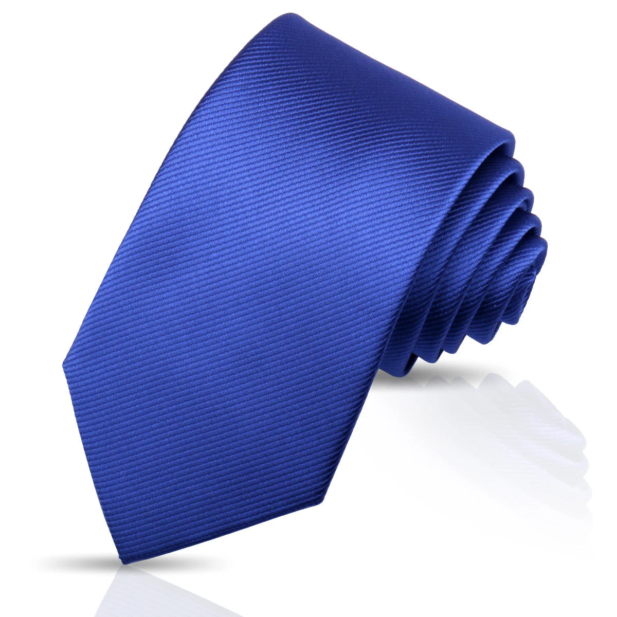 Ties For Men Solid Necktie Wedding Business Ties 7.5cm Slim Coffee Wine Classic Neckties Mens Business Gift Fashion Gravats Good Vibrations