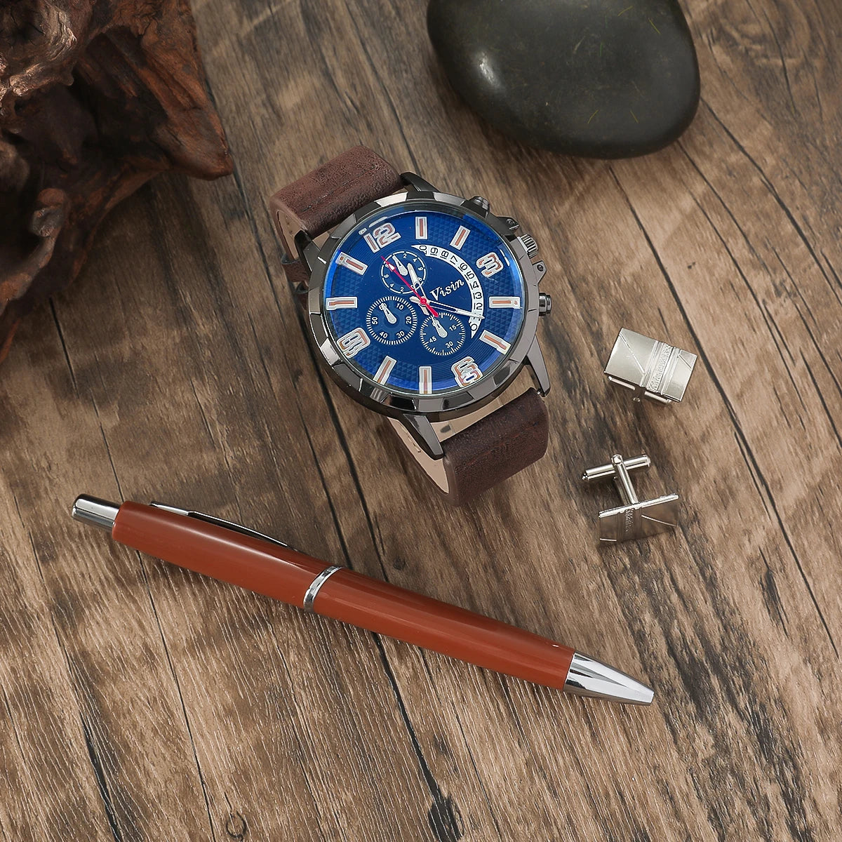 Father's Day gift for men, new business fashion gift box set for boyfriend, memorial day summer new 5 pieces set. Good Vibrations