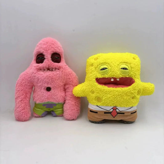 Fuggler Spongebob Squarepants Patrick Star Series Plush Toys Little Monsters Funny Ugly Monster Tooth Birthday Christmas Gift Good Vibrations