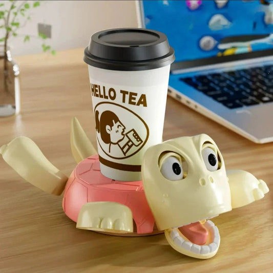 Creative Coaster Turtle Cup Pad Tea Coffee Mug Drinks Holder Tableware Decorative 3d Printed Ornament Home Decor Good Vibrations